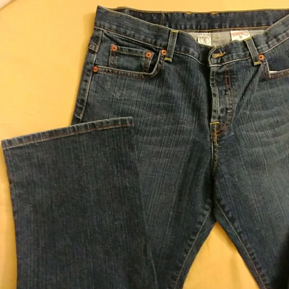 Lucky Brand Dungarees, Easy Rider Crop